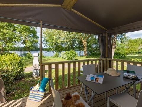 LODGE 4 personnes - Mobilodge 2 chambres - terrasse couverte