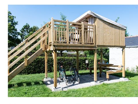 TENTE TOILE ET BOIS 2 personnes - Campétoile (sans sanitaires)