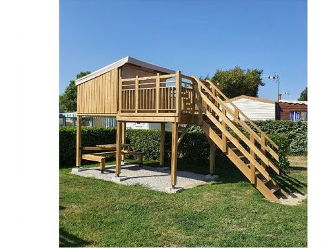 TENTE TOILE ET BOIS 2 personnes - Campétoile (sans sanitaires)