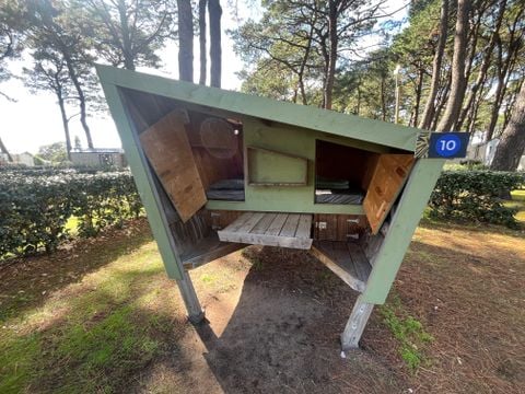 Hébergement 2 personnes - Randoétapes - Structure bois + électricité