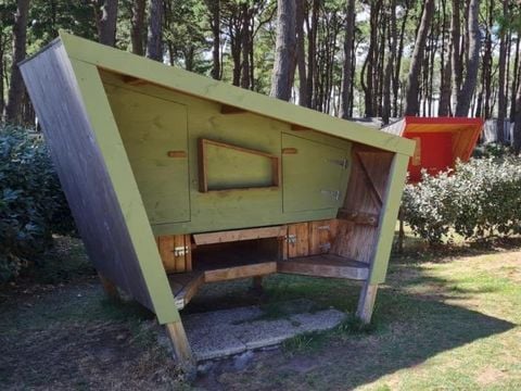 Hébergement 2 personnes - Randoétapes - Structure bois + électricité