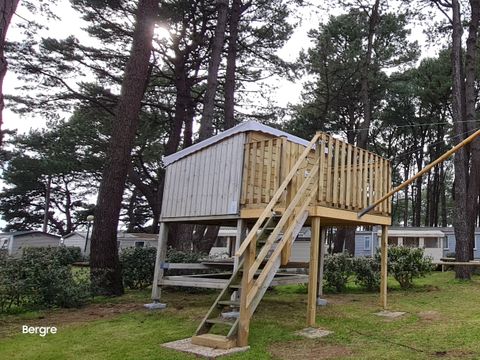 Unique 2 personnes - Camp'Étoile - Structure bois et toile + électricité - village Vélo