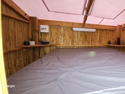 Unique 2 personnes - Camp'Étoile - Structure bois et toile + électricité - village Vélo