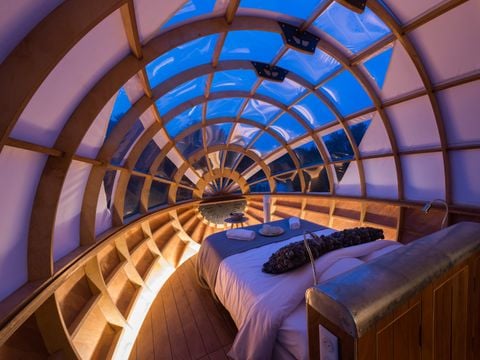 HÉBERGEMENT INSOLITE 2 personnes - Caballon - Structure bois et toile  + électricité -