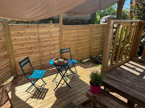 HÉBERGEMENT INSOLITE 2 personnes - Caballon - Structure bois et toile  + électricité -