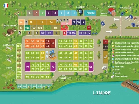 Camping Vallée de L'Indre - Camping Indre-et-Loire - Image N°3