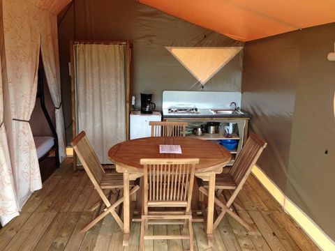 BUNGALOW TOILÉ 5 personnes - Standard 20m² (2 chambres) - sans sanitaires