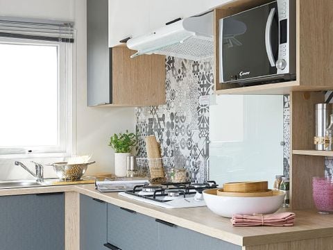MOBILHOME 4 personnes - Confort 30m² (2 chambres) - terrasse semi couverte
