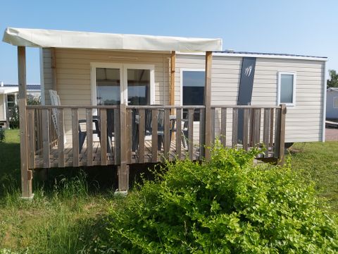 MOBILHOME 4 personnes - Confort 30m² (2 chambres) - terrasse semi couverte