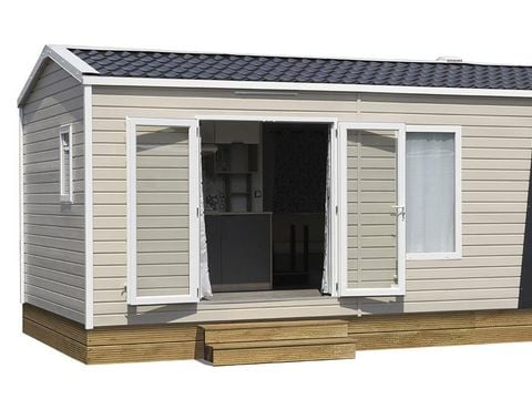 MOBILHOME 4 personnes - Confort 30m² (2 chambres) - terrasse semi couverte