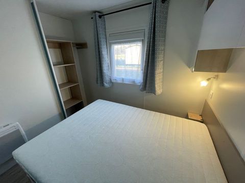 MOBILHOME 6 personnes - Confort 35M2 (3ch-6 pers) + terrasse couverte