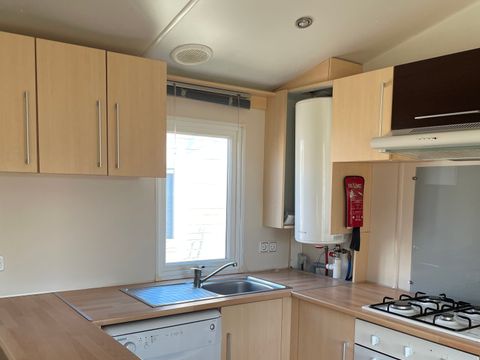 MOBILHOME 6 personnes - Mobil Home Premium 41m2 (3ch-6pers) + 2 salles de bains + clim 