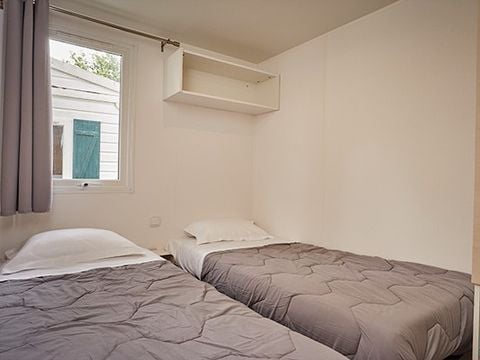 MOBILHOME 6 personnes - Comfort | 3 Ch. | 6 Pers. | Terrasse surélevée | Clim.