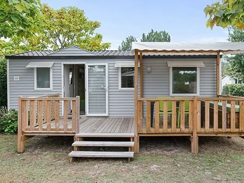 MOBILHOME 6 personnes - Comfort | 3 Ch. | 6 Pers. | Terrasse surélevée