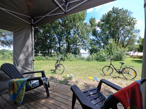 Bungalow toilé 4 personnes - MOBILODGE - sans Sanitaires 15 m²