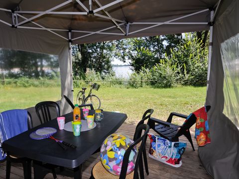 Bungalow toilé 4 personnes - MOBILODGE - sans Sanitaires 15 m²