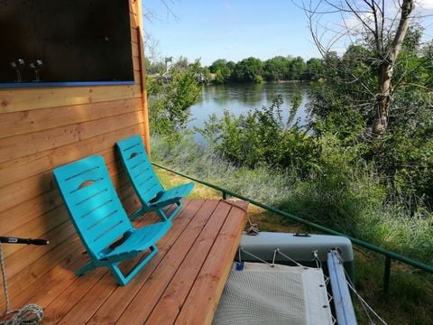 Insolite 4 personnes - BATHÔ CATAMARAN CABANÉ 11 m²