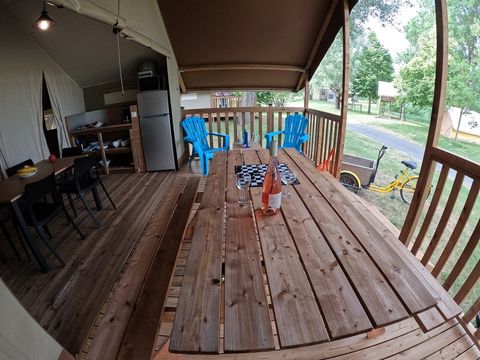Bungalow toilé 5 personnes - Lodge Loire Valley