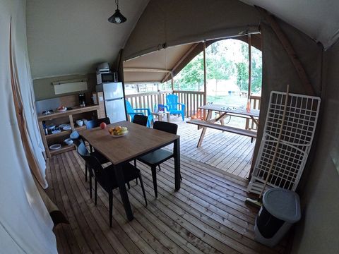 Bungalow toilé 5 personnes - Lodge Loire Valley