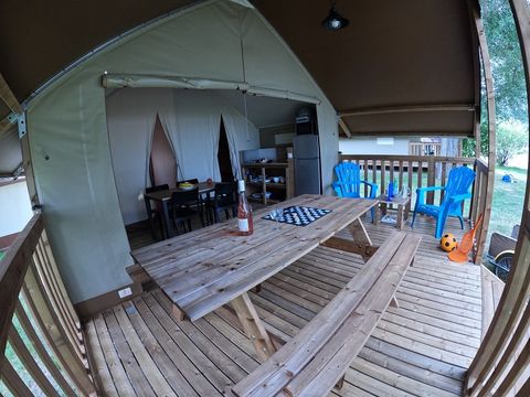 Bungalow toilé 5 personnes - Lodge Loire Valley