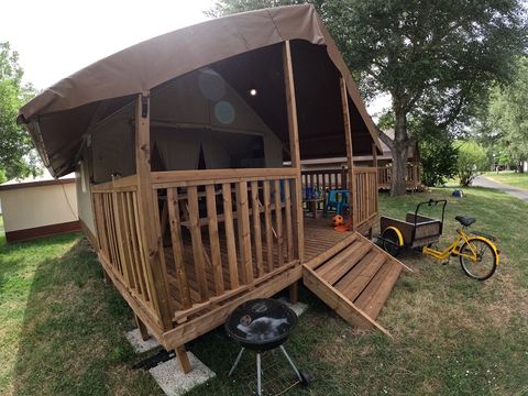 Bungalow toilé 5 personnes - Lodge Loire Valley