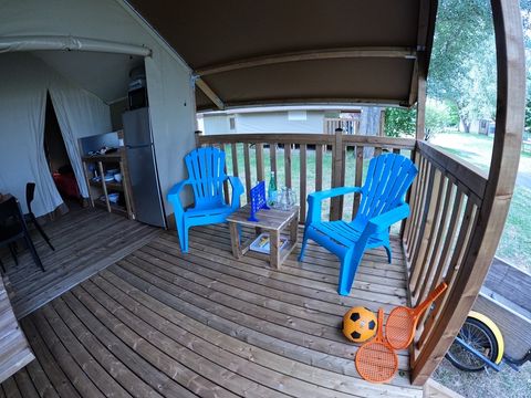 Bungalow toilé 5 personnes - Lodge Loire Valley