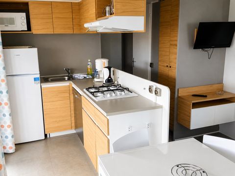 MOBILHOME 6 personnes - Mobilhome 3 chambres 2 salle d'eau - côté route