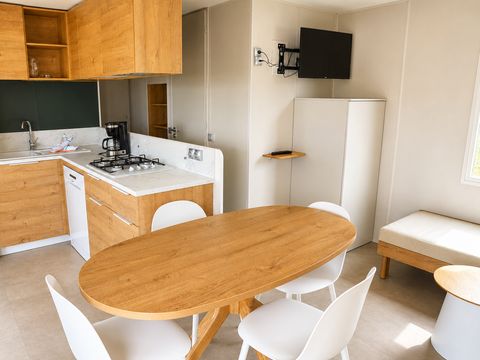 MOBILHOME 6 personnes - Mobilhome 3 chambres 2 salle d'eau - côté route