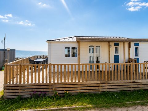 Mobilhome 4 personnes - Mobilhome 2 chambres - vue exceptionnelle sur mer - 2eme et 3eme rang