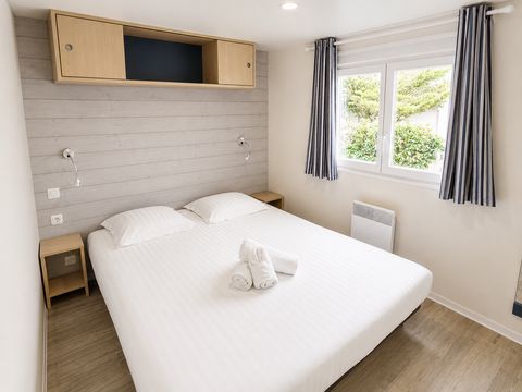 Mobilhome 4 personnes - Mobilhome 2 chambres - vue exceptionnelle sur mer - 2eme et 3eme rang