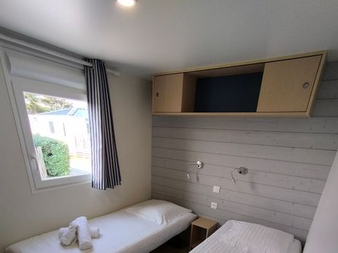 MOBILHOME 4 personnes - Mobilhome 2 chambres - vue exceptionnelle sur mer - 2eme et 3eme rang