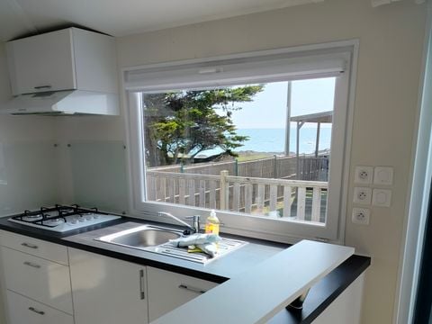 MOBILHOME 4 personnes - Mobilhome 2 chambres - vue sur mer - 3eme et 4eme rang