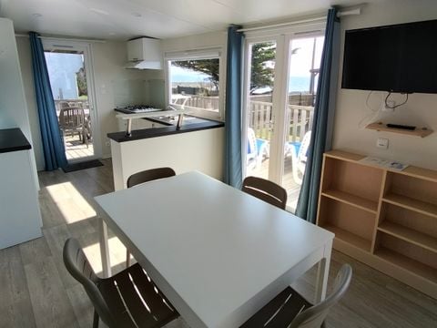 MOBILHOME 4 personnes - Mobilhome 2 chambres - vue sur mer - 3eme et 4eme rang