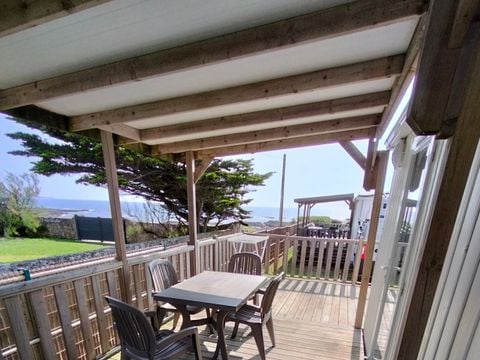 MOBILHOME 4 personnes - Mobilhome 2 chambres - vue sur mer - 3eme et 4eme rang