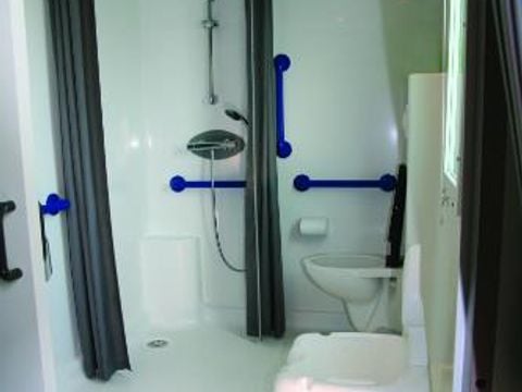 MOBILHOME 4 personnes - Mobilhome 2 chambres PMR (personnes à mobilité réduite)