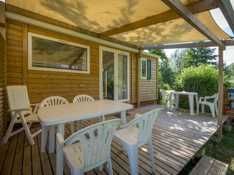 MOBILHOME 8 personnes - Cottage Privilège 3 ch - TV - LV