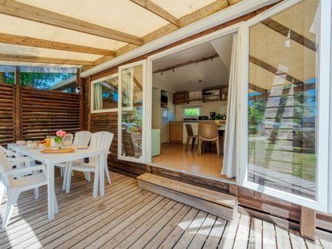 MOBILHOME 8 personnes - Cottage Privilège 3 ch - TV - LV