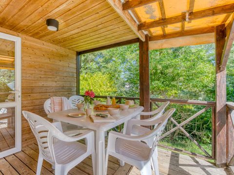 MOBILHOME 6 personnes - Cottage Confort 2 ch. - TV