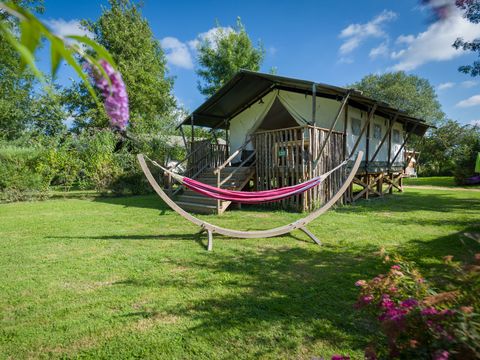 TENTE 5 personnes - Tente Insolite Premium Safari 2 ch. - Avec sanitaires