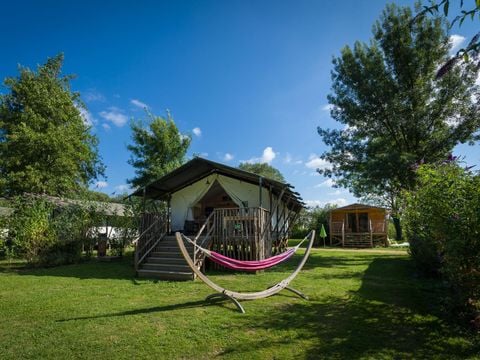 TENTE 5 personnes - Tente Insolite Premium Safari 2 ch. - Avec sanitaires