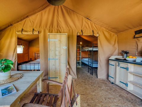 TENTE 5 personnes - Tente Insolite Nature Confort Lodge 2 ch - Sans sanitaires