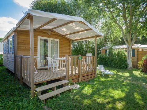 MOBILHOME 2 personnes - Cottage Privilège 1 ch -  TV