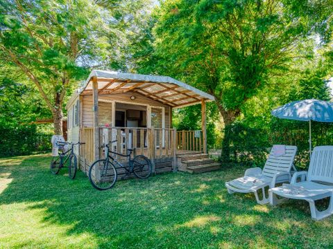 MOBILHOME 2 personnes - Cottage Privilège 1 ch -  TV