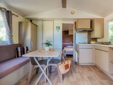 MOBILHOME 2 personnes - Cottage Privilège 1 ch -  TV