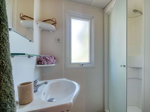 MOBILHOME 2 personnes - Cottage Privilège 1 ch -  TV