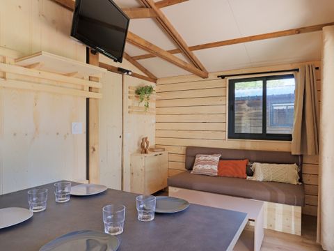 CHALET 4 personnes - Premium Maine 1 chambre - TV - NOUVEAUTÉ 2026, PONTON PRIVE !