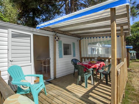 BUNGALOW 5 personnes - Éco-home (sans sanitaires, sans eau)