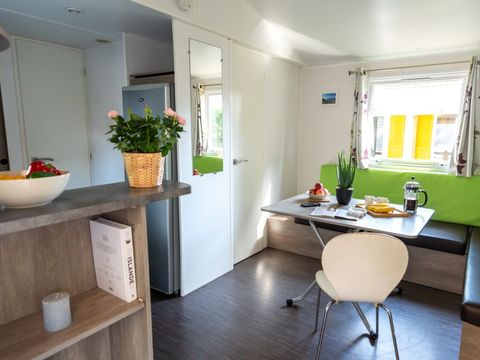 Mobilhome 4 personnes - Cottage Loisirs 24m² - 2 chambres (sans télévision)