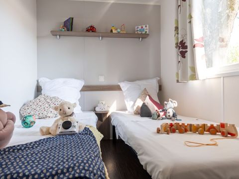 Mobilhome 4 personnes - Cottage Loisirs 24m² - 2 chambres (sans télévision)