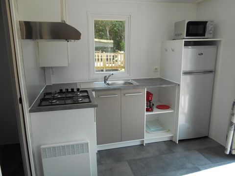 Mobilhome 4 personnes - Cottage Loisirs 24m² - 2 chambres (sans télévision)